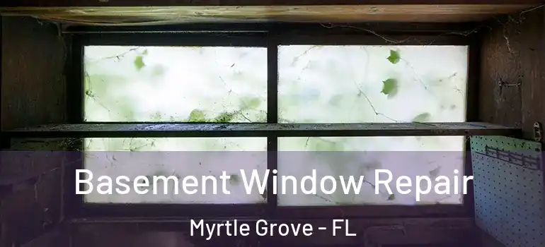  Basement Window Repair Myrtle Grove - FL