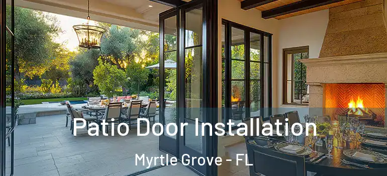  Patio Door Installation Myrtle Grove - FL