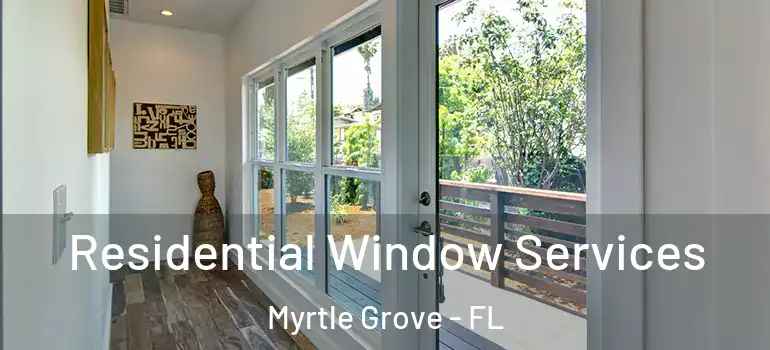  Residential Window Services Myrtle Grove - FL